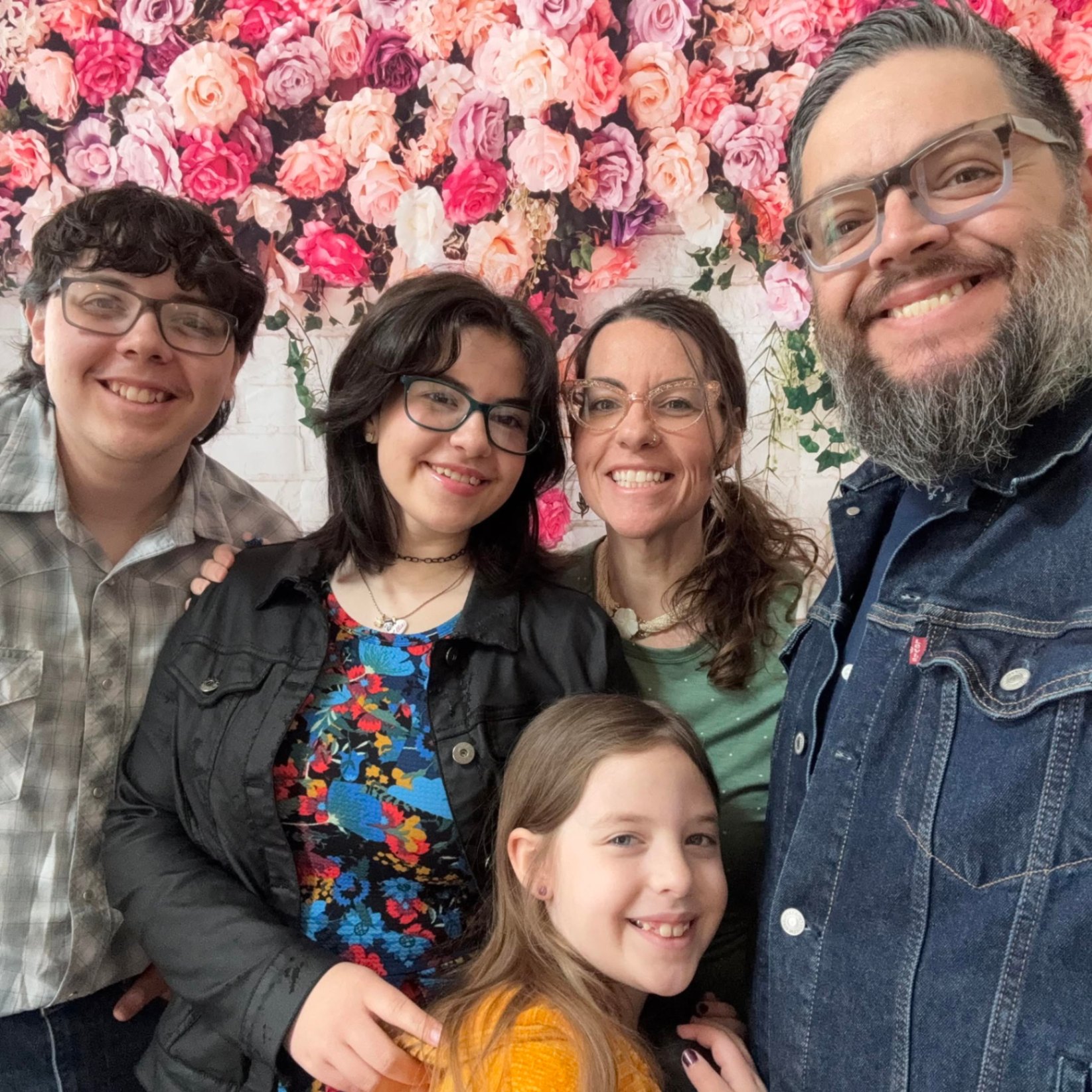 Senior Pastors Tony and Sara Paredes with their family
